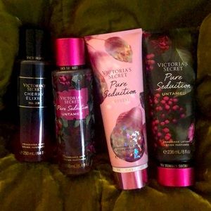 Victoria’s Secret pure Seduction lotions and mist